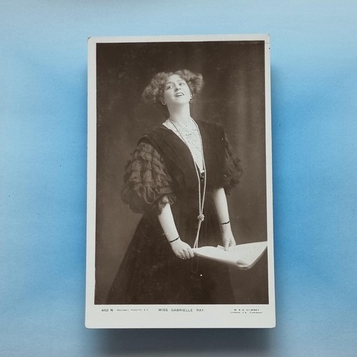 Edwardian actress postcard - edwardian,