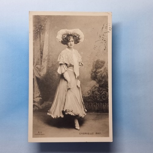 Edwardian actress postcard - edwardian,