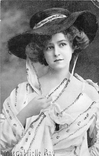 Postcard actresses gabrielle - ,