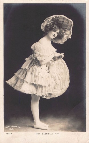 Postcard edwardian actress - postcard,