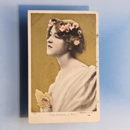 Edwardian actress postcard - edwardian,