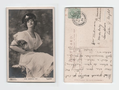 Postcard gabrielle ray - -,