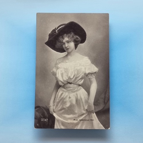 Edwardian actress postcard - edwardian,