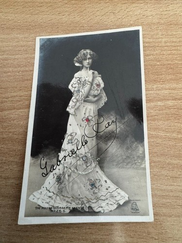 Postcard actress gabrielle - -,