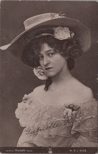 Theatrical postcard - theatrical,