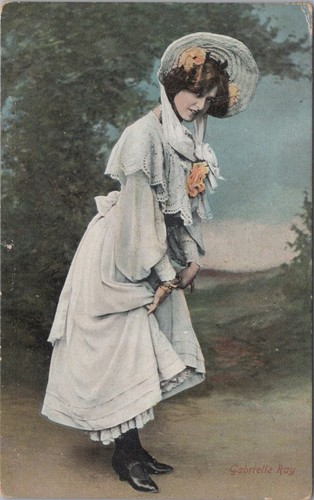 Gabrielle ray postcard - ray,