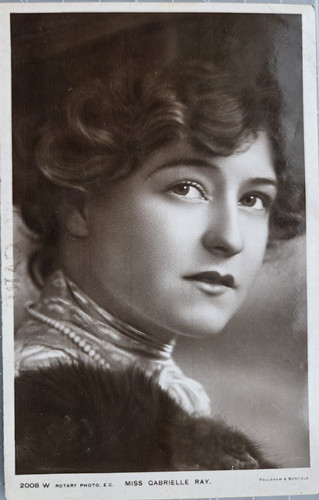 Gabrielle ray actress rppc - gabrielle,