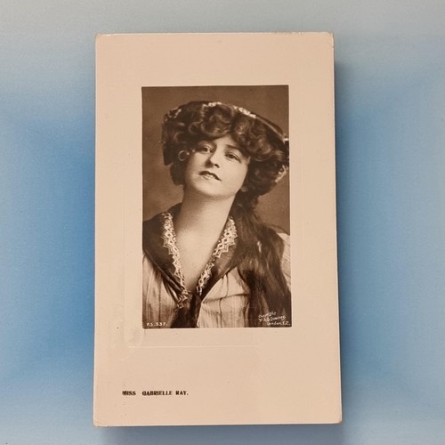 Edwardian actress postcard - edwardian,