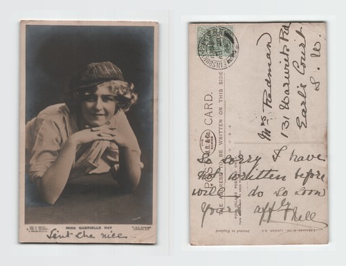 Postcard gabrielle ray - -,