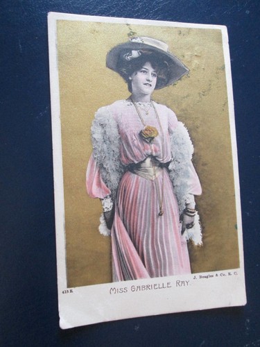 Postcard miss gabrielle - gabrielle, ray