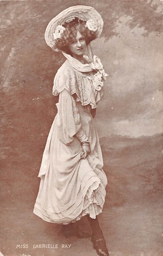Postcard actress theatre - -,