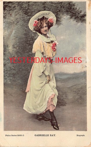 Picture postcard gabrielle - picture, postcard:-