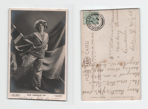 Postcard miss gabrielle ray - postcard,