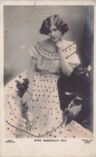 Postcard edwardian actress - postcard,