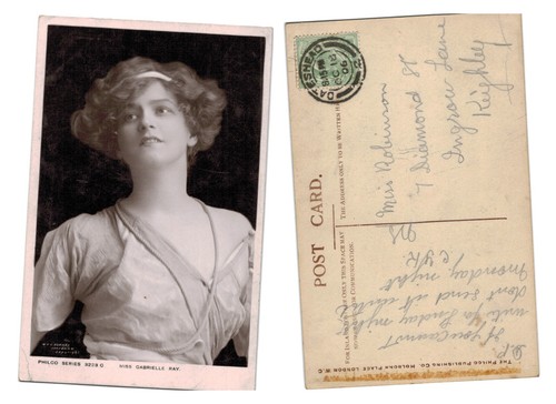 Postcard miss gabrielle - postcard, ray