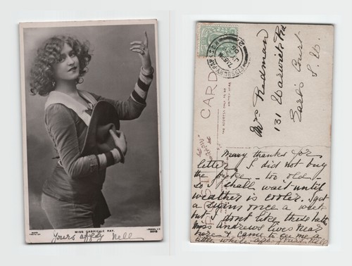 Postcard actress gabrielle - postcard,