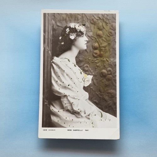 Edwardian actress postcard - edwardian,