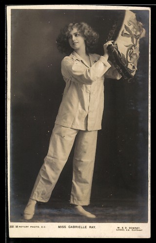 Postcard gabrielle ray - gabrielle,