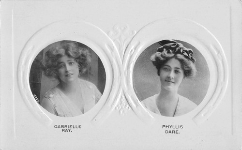 Postcard edwardian actress - actress,