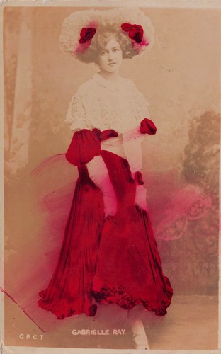 Postcard edwardian actress - postcard,