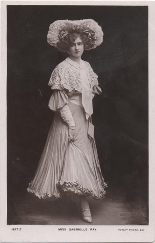 Postcard actresses gabrielle - postcard,