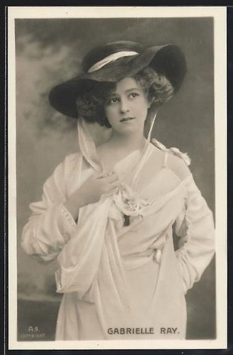 Postcard actress gabrielle - postcard,