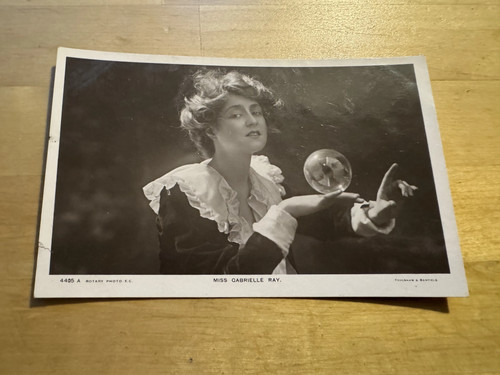 Postcard miss gabrielle ray - miss,