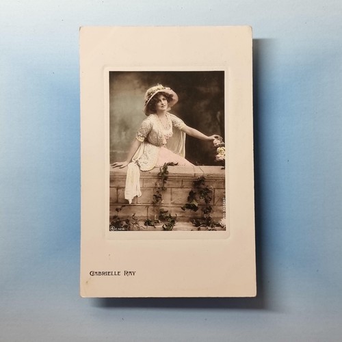 Edwardian actress postcard - edwardian,