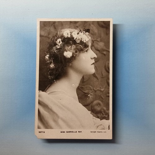 Edwardian actress postcard - edwardian,